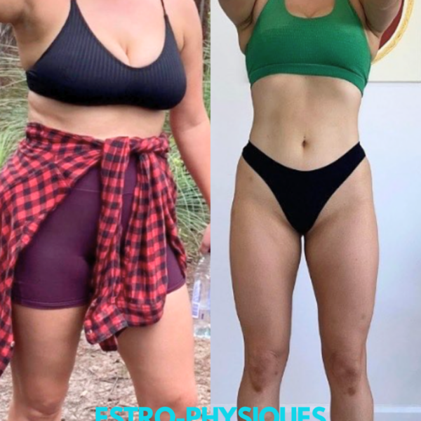 Estro Physiques client transformation