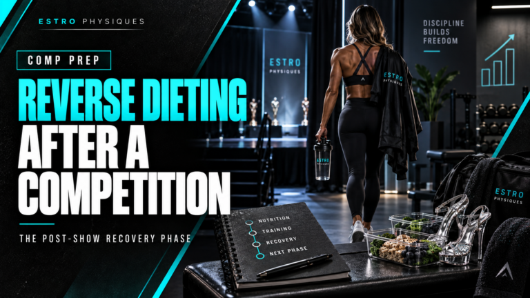 Read more about the article Reverse Dieting After a Competition: Why I Bring Athletes Back to Maintenance Straight Away