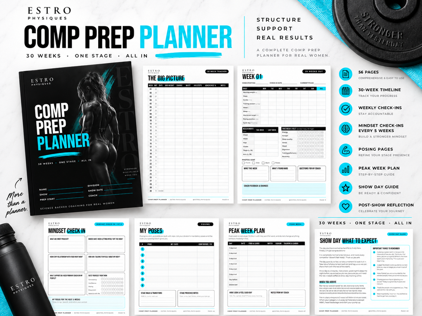 Comp Prep Planner (Printable PDF) - Image 2