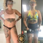 pregnant before and after