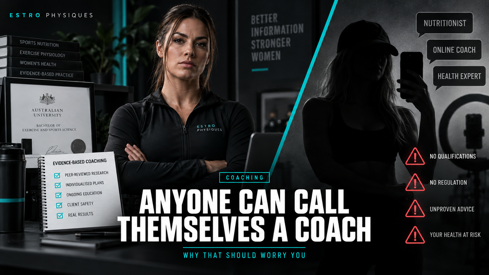 Read more about the article Anyone Can Call Themselves a “Nutritionist” or “Coach” in Australia. Here’s Why That Should Worry You.